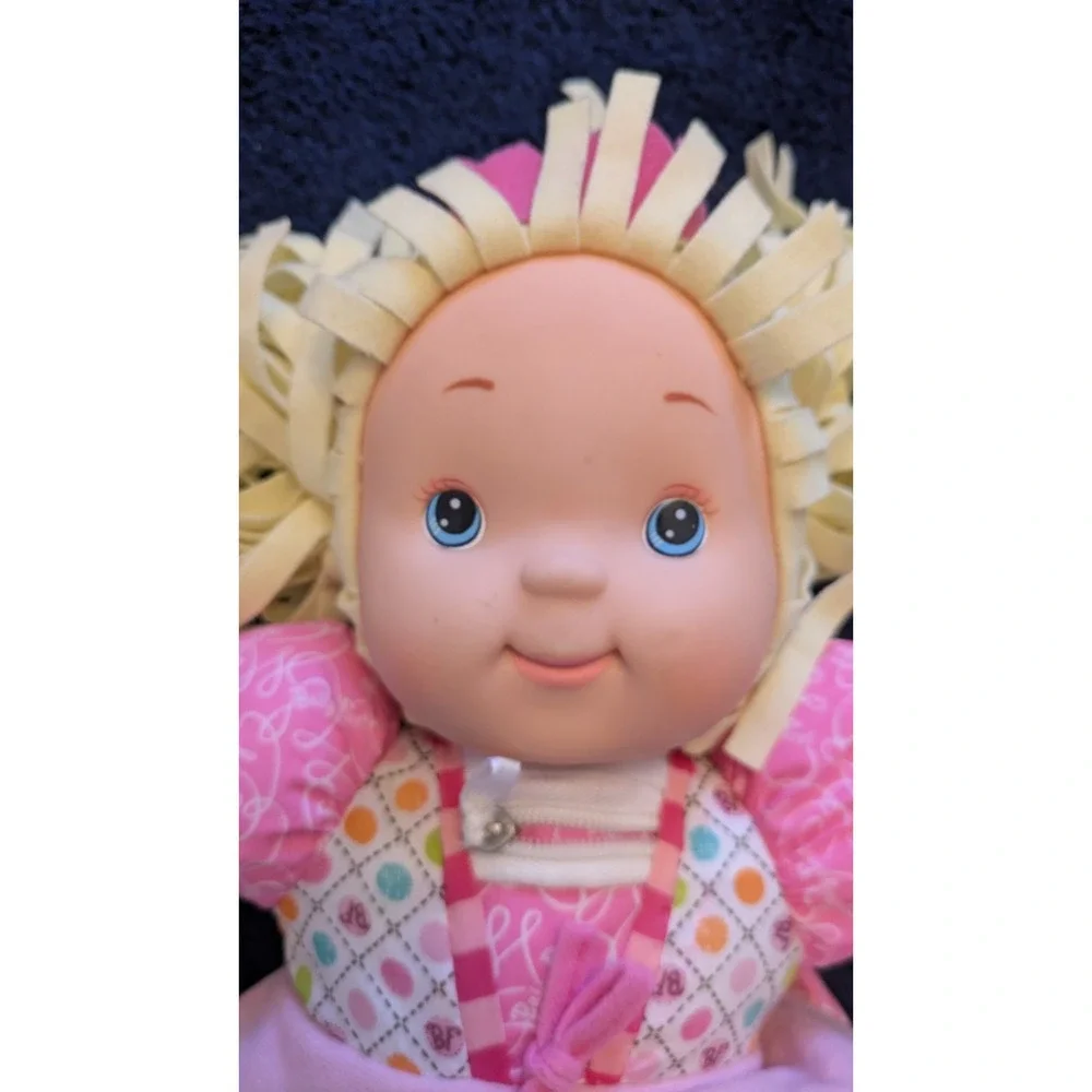 Baby's First Zippity Princess Doll Goldberger Toy Educational Learn To Dress Toy